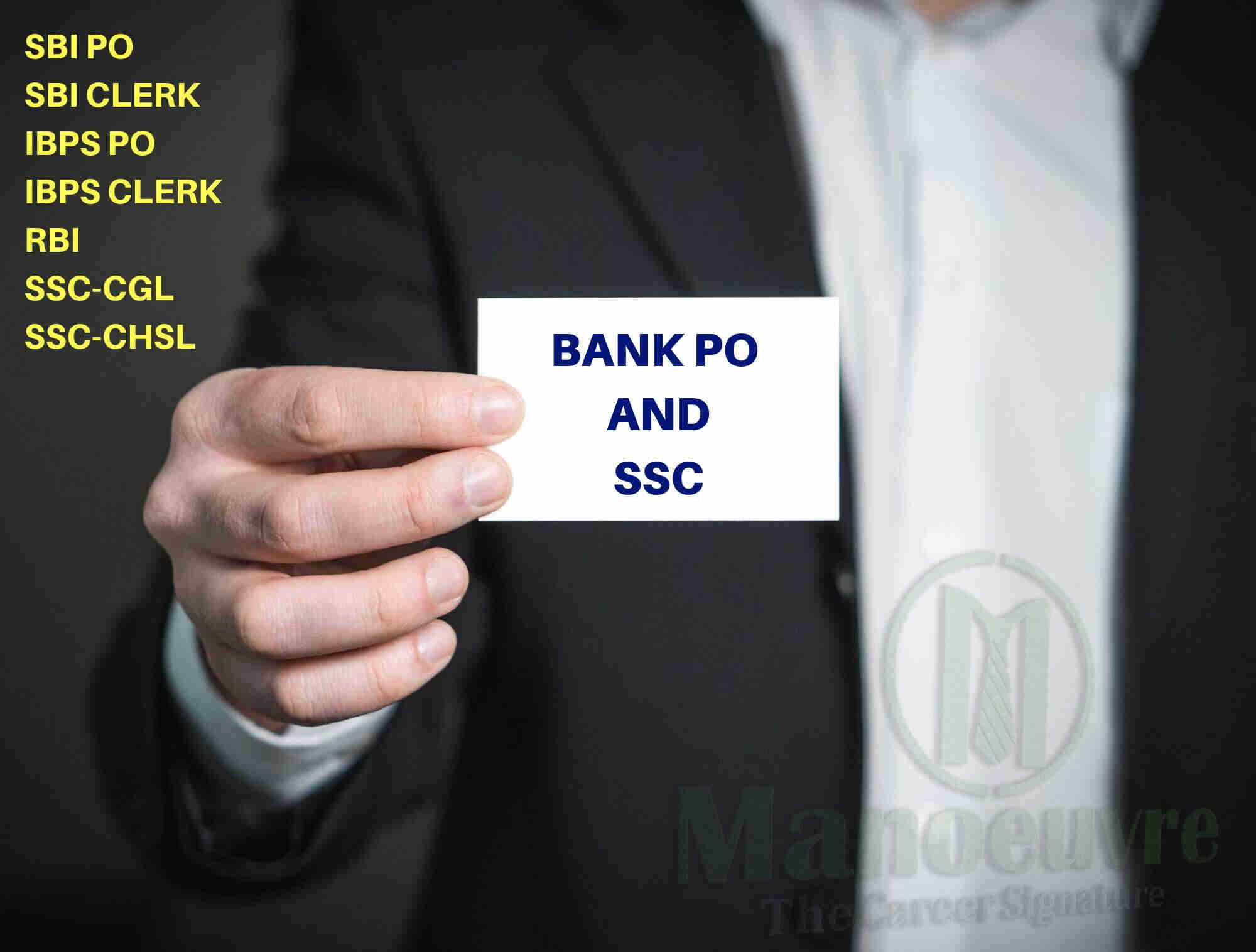 BANK PO & SSC